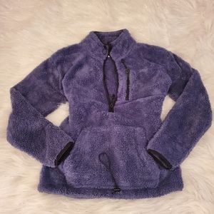 PINK BLUE FLUFFY SWEATER